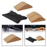 Maxbell Cork Squat Wedge Yoga Block Yoga Prop Accessory for Pilates Stretching 1 Piece