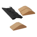 Maxbell Cork Squat Wedge Yoga Block Yoga Prop Accessory for Pilates Stretching 1 Piece