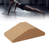 Maxbell Cork Squat Wedge Yoga Block Yoga Prop Accessory for Pilates Stretching 1 Piece