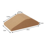 Maxbell Cork Squat Wedge Yoga Block Yoga Prop Accessory for Pilates Stretching 2 Piieces with bag