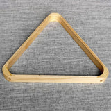Maxbell 2x Flat Billiard Ball Rack Set Diamond Rack Triangle Rack Accessory Snooker Brown
