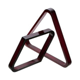 Maxbell 2x Flat Billiard Ball Rack Set Diamond Rack Triangle Rack Accessory Snooker Red