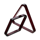 Maxbell 2x Flat Billiard Ball Rack Set Diamond Rack Triangle Rack Accessory Snooker Red