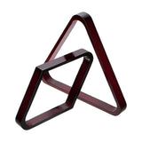 Maxbell 2x Flat Billiard Ball Rack Set Diamond Rack Triangle Rack Accessory Snooker Red