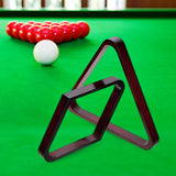 Maxbell 2x Flat Billiard Ball Rack Set Diamond Rack Triangle Rack Accessory Snooker Red