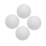 Maxbell 4x White Mini Replacement Balls Table Soccer 36mm Foosball machine