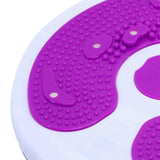 Maxbell Waist Twister Wriggling Plate Twisting Waist Disc for Adult Body Sculpting Violet