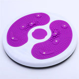 Maxbell Waist Twister Wriggling Plate Twisting Waist Disc for Adult Body Sculpting Violet