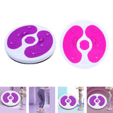 Maxbell Waist Twister Wriggling Plate Twisting Waist Disc for Adult Body Sculpting Violet