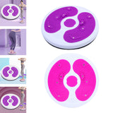 Maxbell Waist Twister Wriggling Plate Twisting Waist Disc for Adult Body Sculpting Violet