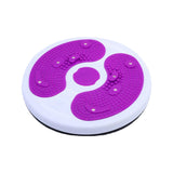 Maxbell Waist Twister Wriggling Plate Twisting Waist Disc for Adult Body Sculpting Violet
