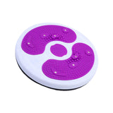 Maxbell Waist Twister Wriggling Plate Twisting Waist Disc for Adult Body Sculpting Violet