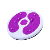 Maxbell Waist Twister Wriggling Plate Twisting Waist Disc for Adult Body Sculpting Violet