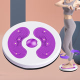 Maxbell Waist Twister Wriggling Plate Twisting Waist Disc for Adult Body Sculpting Violet
