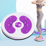 Maxbell Waist Twister Wriggling Plate Twisting Waist Disc for Adult Body Sculpting Violet
