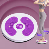 Maxbell Waist Twister Wriggling Plate Twisting Waist Disc for Adult Body Sculpting Violet