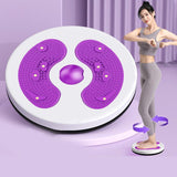 Maxbell Waist Twister Wriggling Plate Twisting Waist Disc for Adult Body Sculpting Violet
