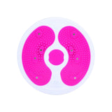 Maxbell Waist Twister Wriggling Plate Twisting Waist Disc for Adult Body Sculpting Rose Red