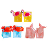 Maxbell 2Pcs Arm Floatie Sleeves Swimming Rings water Cartoon for Beach Indoor Bird