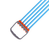 Maxbell 30-150lbs Chest Expander Rally Strap Elastic Rope Foot Leg Resistance Band Blue