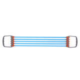 Maxbell 30-150lbs Chest Expander Rally Strap Elastic Rope Foot Leg Resistance Band Blue