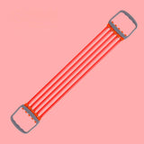 Maxbell 30-150lbs Chest Expander Rally Strap Elastic Rope Foot Leg Resistance Band Red