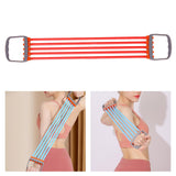 Maxbell 30-150lbs Chest Expander Rally Strap Elastic Rope Foot Leg Resistance Band Red