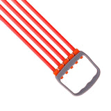 Maxbell 30-150lbs Chest Expander Rally Strap Elastic Rope Foot Leg Resistance Band Red