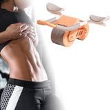 Maxbell Professional Ab Roller Wheel Abdominal Wheel Fitness Equipment for Gym Orange