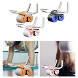 Maxbell Professional Abdominal Roller Wheel Body Building Elbow Support Ab Exerciser Orange