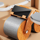 Maxbell Professional Abdominal Roller Wheel Body Building Elbow Support Ab Exerciser Orange