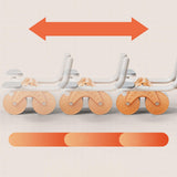 Maxbell Professional Abdominal Roller Wheel Body Building Elbow Support Ab Exerciser Orange