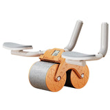 Maxbell Professional Abdominal Roller Wheel Body Building Elbow Support Ab Exerciser Orange