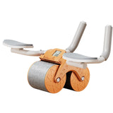 Maxbell Professional Abdominal Roller Wheel Body Building Elbow Support Ab Exerciser Orange
