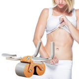Maxbell Professional Abdominal Roller Wheel Body Building Elbow Support Ab Exerciser Orange