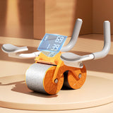 Maxbell Professional Abdominal Roller Wheel Body Building Elbow Support Ab Exerciser Orange