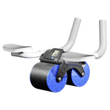 Maxbell Professional Abdominal Roller Wheel Body Building Elbow Support Ab Exerciser Blue