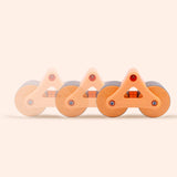 Maxbell Ab Exercisers Double Wheels Unisex Abdominal Roller Wheel Fitness Equipment