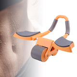 Maxbell Ab Exercisers Double Wheels Unisex Abdominal Roller Wheel Fitness Equipment