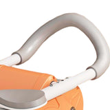 Maxbell Professional Ab Roller Wheel Ab Machine Home Gym for Women Men Exercise Orange Adjustable