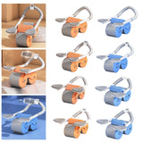 Maxbell Professional Ab Roller Wheel Ab Machine Home Gym for Women Men Exercise Orange Adjustable