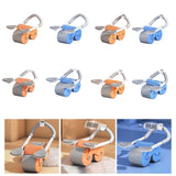 Maxbell Professional Ab Roller Wheel Ab Machine Home Gym for Women Men Exercise Orange Adjustable