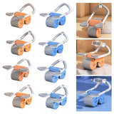 Maxbell Professional Ab Roller Wheel Ab Machine Home Gym for Women Men Exercise Orange Adjustable
