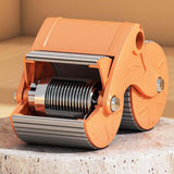 Maxbell Professional Ab Roller Wheel Ab Machine Home Gym for Women Men Exercise Orange Adjustable