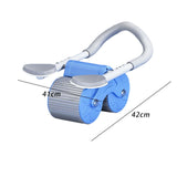 Maxbell Professional Ab Roller Wheel Ab Machine Home Gym for Women Men Exercise Blue  Adjustable