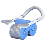 Maxbell Professional Ab Roller Wheel Ab Machine Home Gym for Women Men Exercise Blue  Adjustable