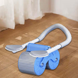 Maxbell Professional Ab Roller Wheel Ab Machine Home Gym for Women Men Exercise Blue  Adjustable
