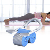 Maxbell Professional Ab Roller Wheel Ab Machine Home Gym for Women Men Exercise Blue  Adjustable