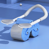 Maxbell Professional Ab Roller Wheel Ab Machine Home Gym for Women Men Exercise Blue  Adjustable