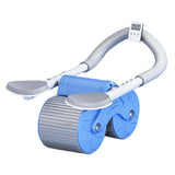 Maxbell Professional Ab Roller Wheel Ab Machine Home Gym for Women Men Exercise Blue Timing Adjust